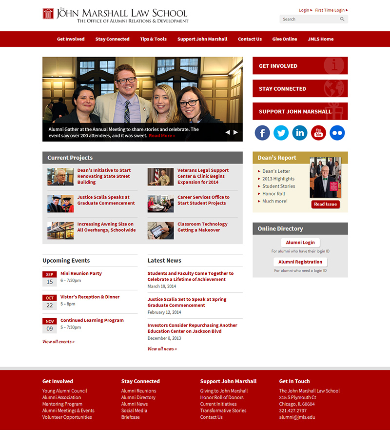 The John Marshall Law School Alumni Website
